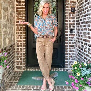 Cabi 6480 Galaxy Cargo Spring 2024 Large EUC